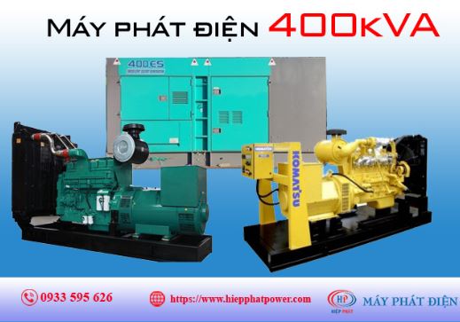 Máy phát điện  400kva - Chi Nhánh Đồng Nai Công Ty TNHH Kỹ Thuật Năng Lượng Hiệp Phát